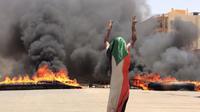 Idul Fitri di Sudan diwarnai demonstrasi berlarut pasca-kudeta Presiden Omar al-Bashir (AP PHOTO)