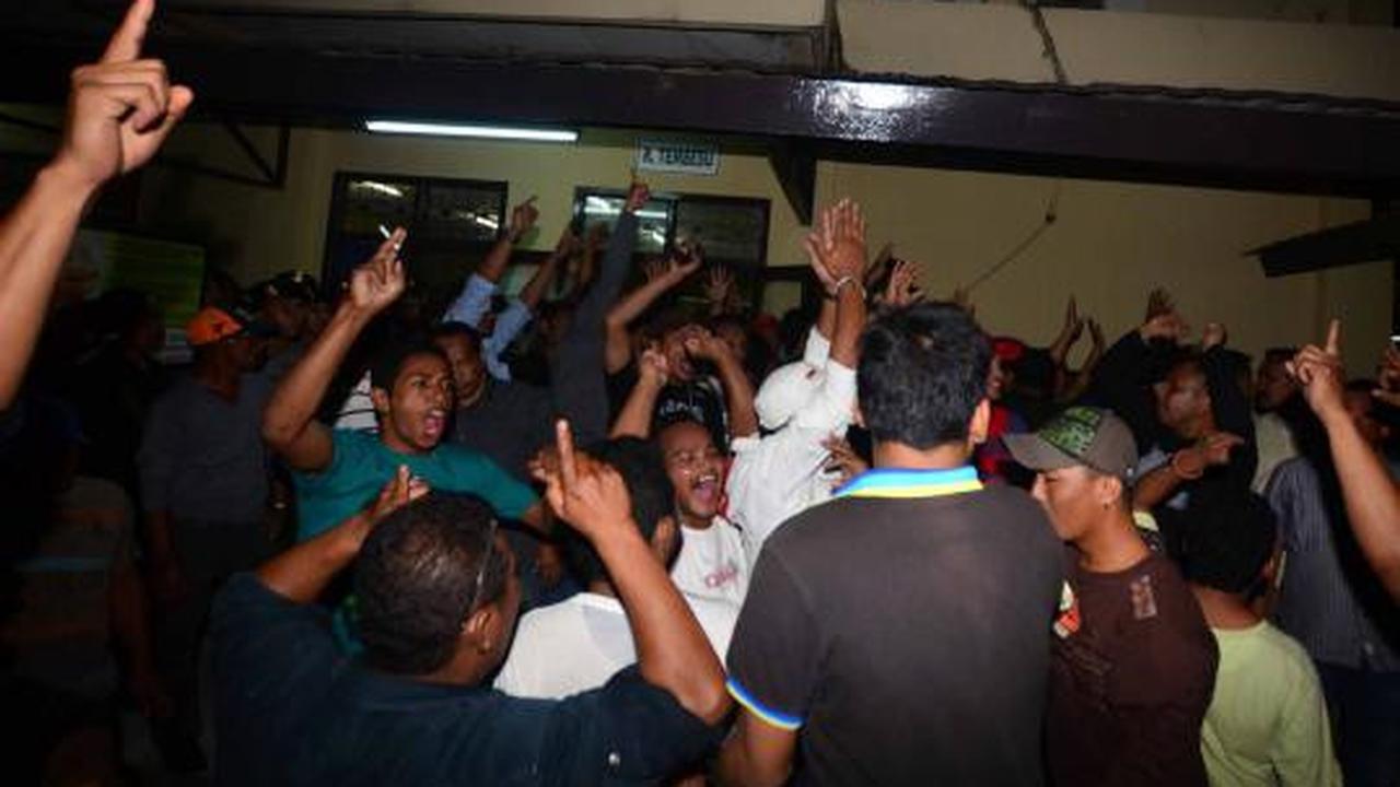 Massa pendukung John Kei datangi RS Polri