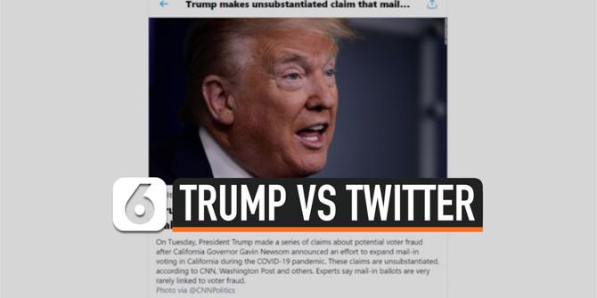 VIDEO: Trump Marah pada Twitter, Cuitannya Dianggap Klaim Palsu