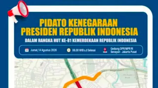 Pidato Kenegaraan Prabowo, Arus Lalu Lintas di Senayan Dialihkan