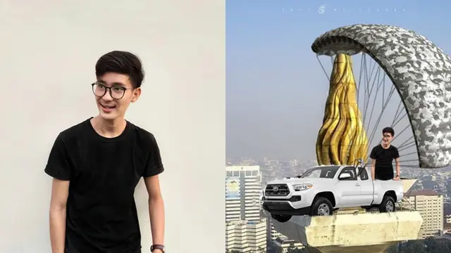 Pria Ini Minta Tolong Editin Foto di Atas Pick Up, 5 Hasilnya Bikin Senyum