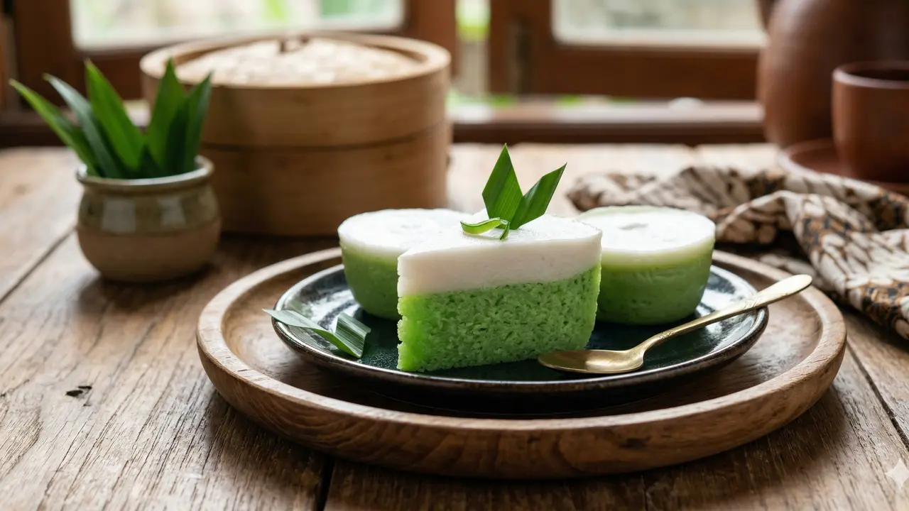 Cara Membuat Kue Talam Takaran Sendok (Foto: Gemini AI)