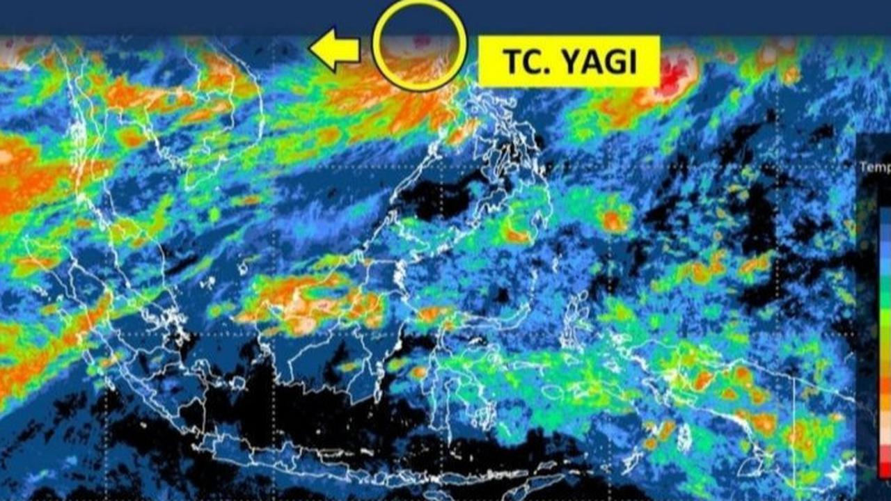 Siklon Yagi Terpantau di Laut Cina Selatan, BMKG Pastikan Tak Berdampak Bagi Indonesia