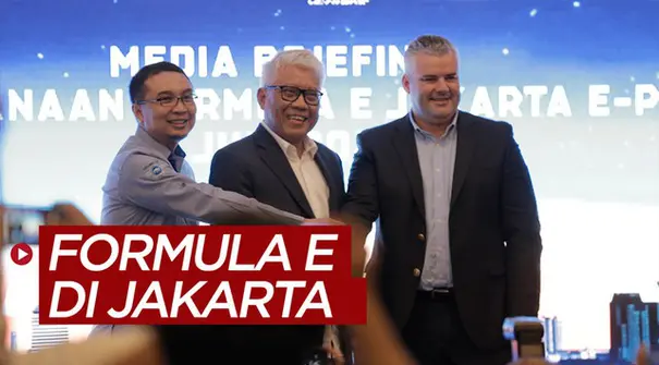 Berita video membahas mengenai digelarnya Formula E pada 6 Juni 2020 di Monas.