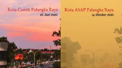 Warga Palangka Raya Dua Bulan Terkepung Asap