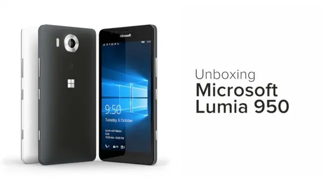 Unboxing Lumia 950