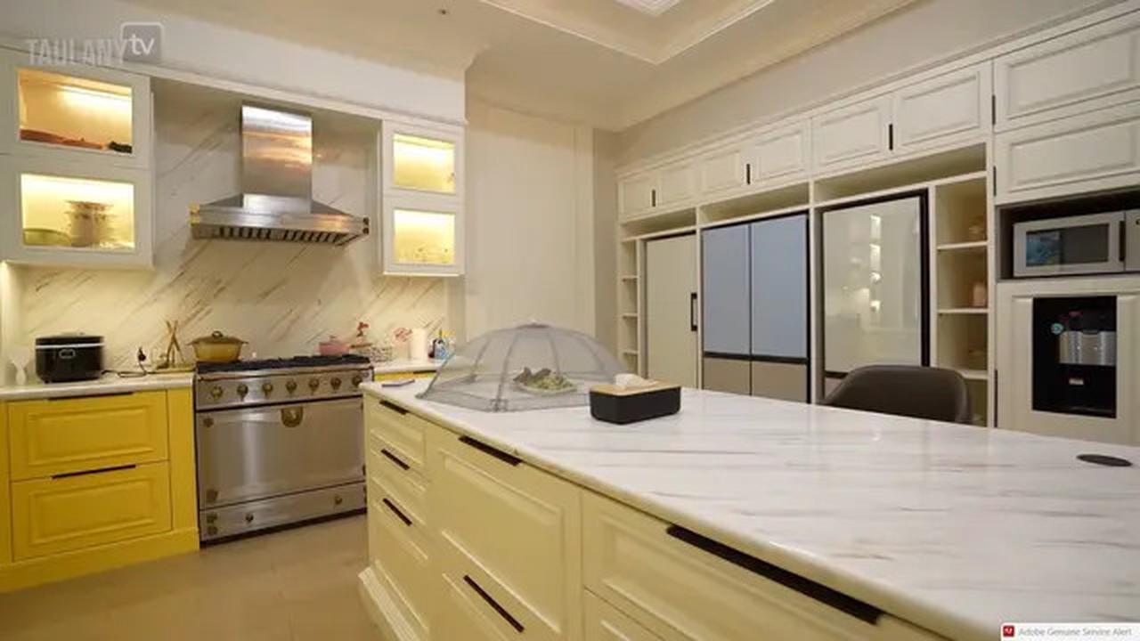 Potret Dapur Mewah Sarwendah Desain Klasik yang Elegan, Super Estetik
