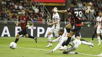 Aksi Joao Felix di laga Serie A antara Milan vs Monza di San Siro, Minggu 25 Mei 2025 (Alberto Mariani/LaPresse via AP)