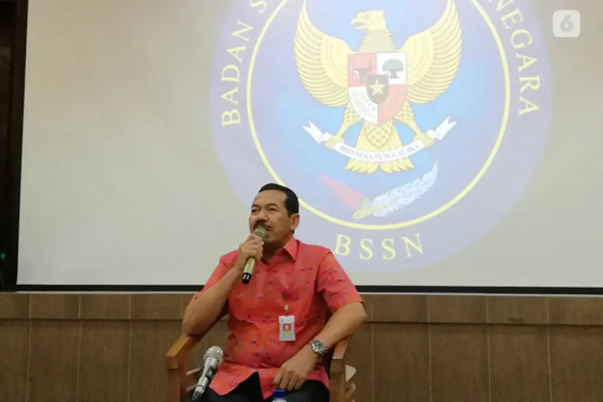 Djoko Setiadi, Kepala Badan Siber dan Sandi Negara (BSSN). Liputan6.com/Andina Librianty