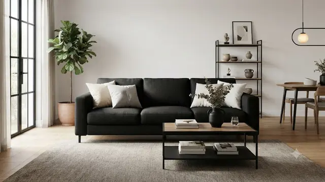 Warna Sofa Ruang Tamu Hitam