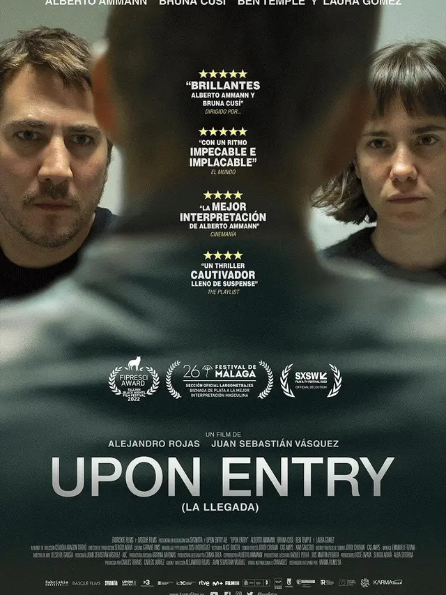 Poster film Upon Entry. (Foto: Dok. Zabriskie Films/ Basque Films/ IMDb)