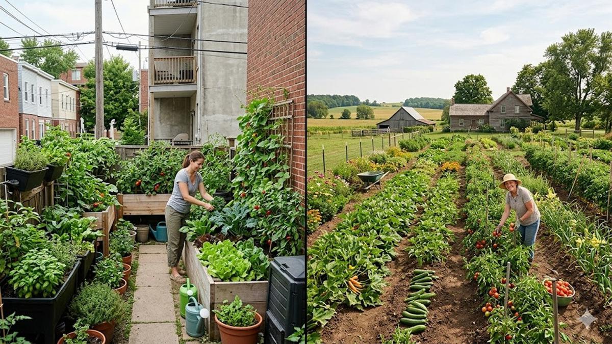 Rumah Perkotaan vs Pedesaan: Edible Garden Mana yang Lebih Cocok?
