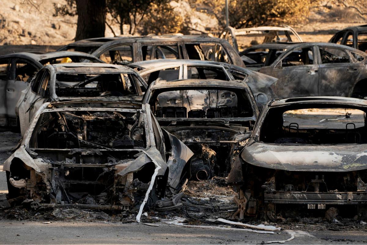 Los Angeles luluh lantak bak medan perang akibat kebakaran dahsyat