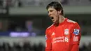 4. Fernando Torres - Fernando Torres merupakan salah satu striker terbaik di Premier League saat bersama Liverpool. Namun, secara mengejutkan Torres dilepas Liverpool ke Chelsea pada bursa transfer Januari 2011 dengan nominal mencapai 58,5 juta euro. (AFP/ANDREW YATES)