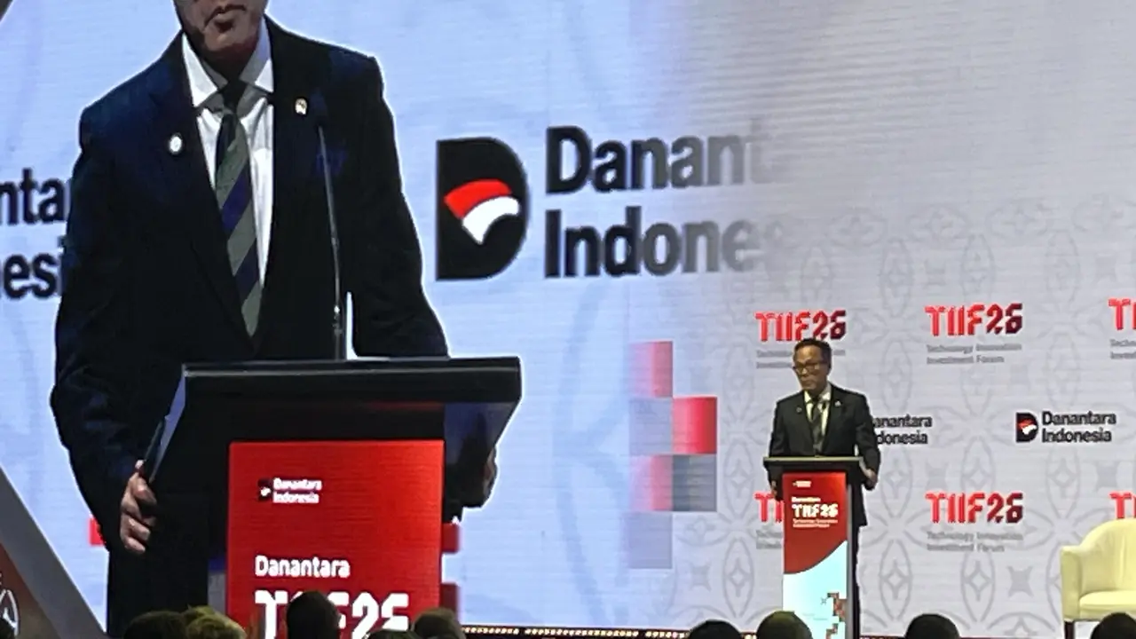 Chief Operating Officer (COO) Danantara Indonesia, Dony Oskaria. (Liputan6.com/Immanuel C)