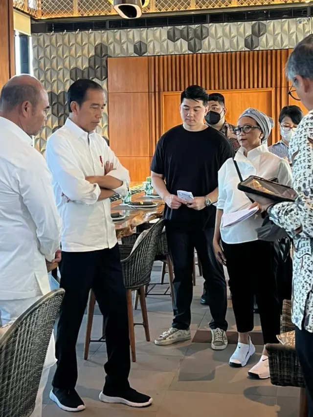 Chef Arnold Disidak Jokowi