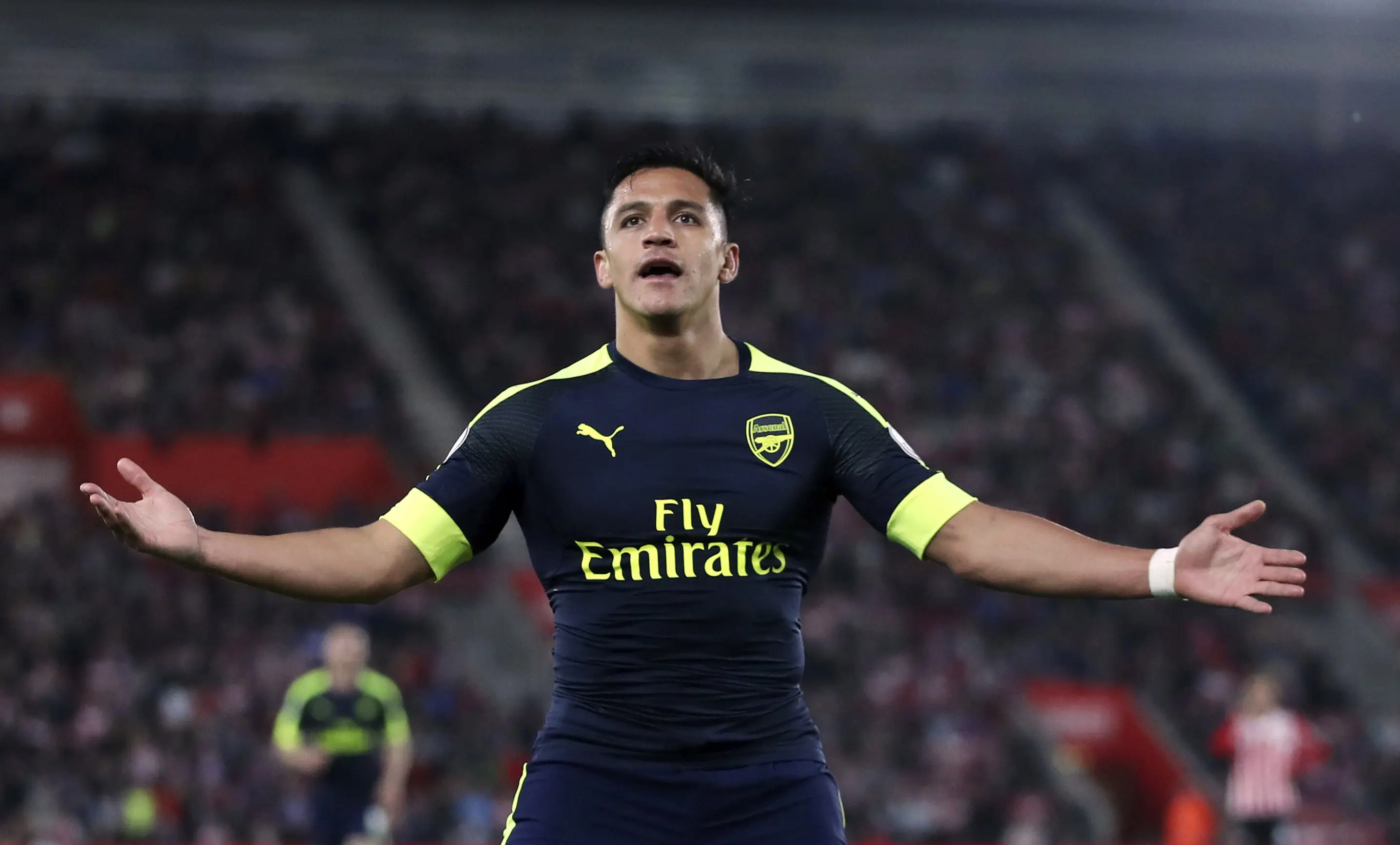 Striker Arsenal Alexis Sanchez (Nick Potts/PA via AP)
