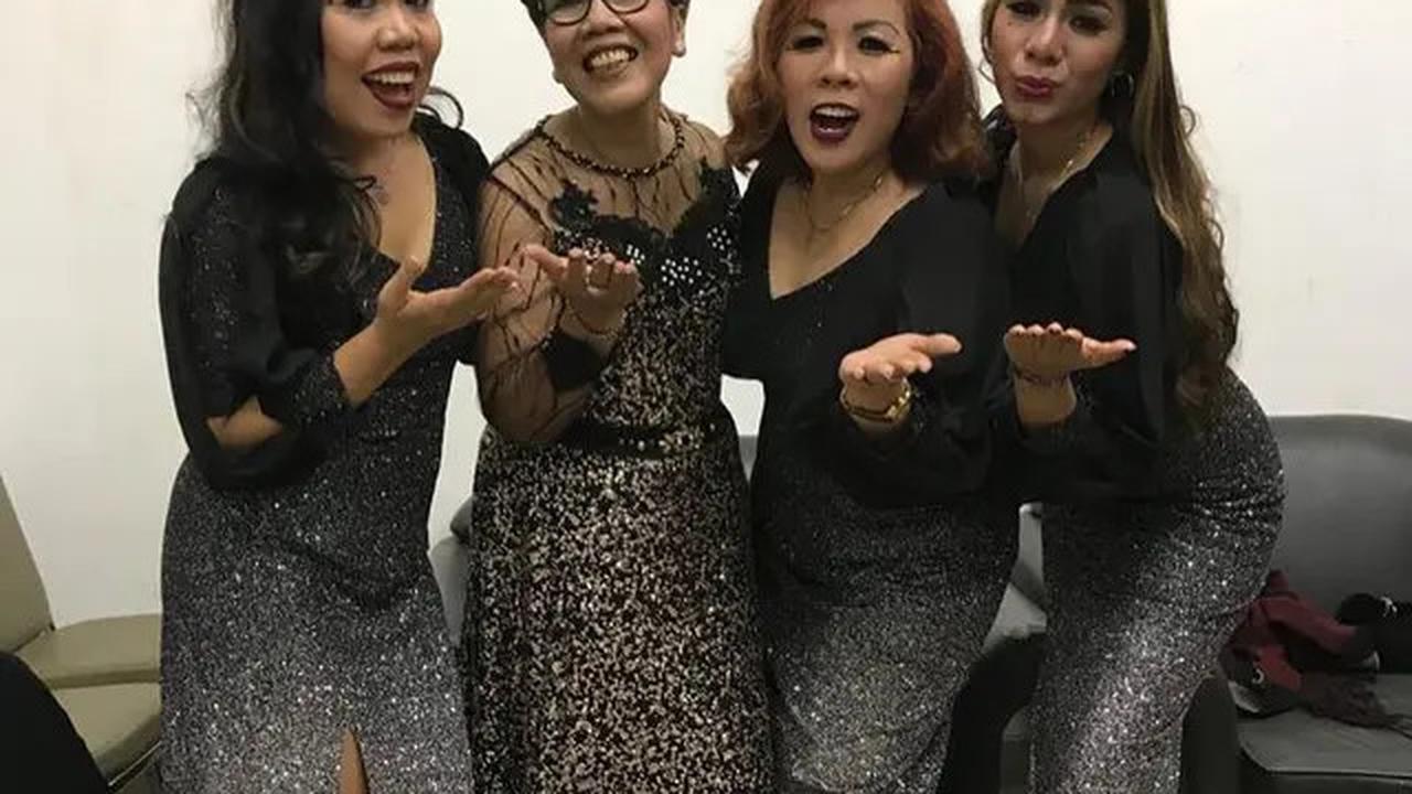 Galeri Foto Rita Butar Butar Pakai Dress Brokat, Busananya Selalu Maksimal saat Bernyanyi