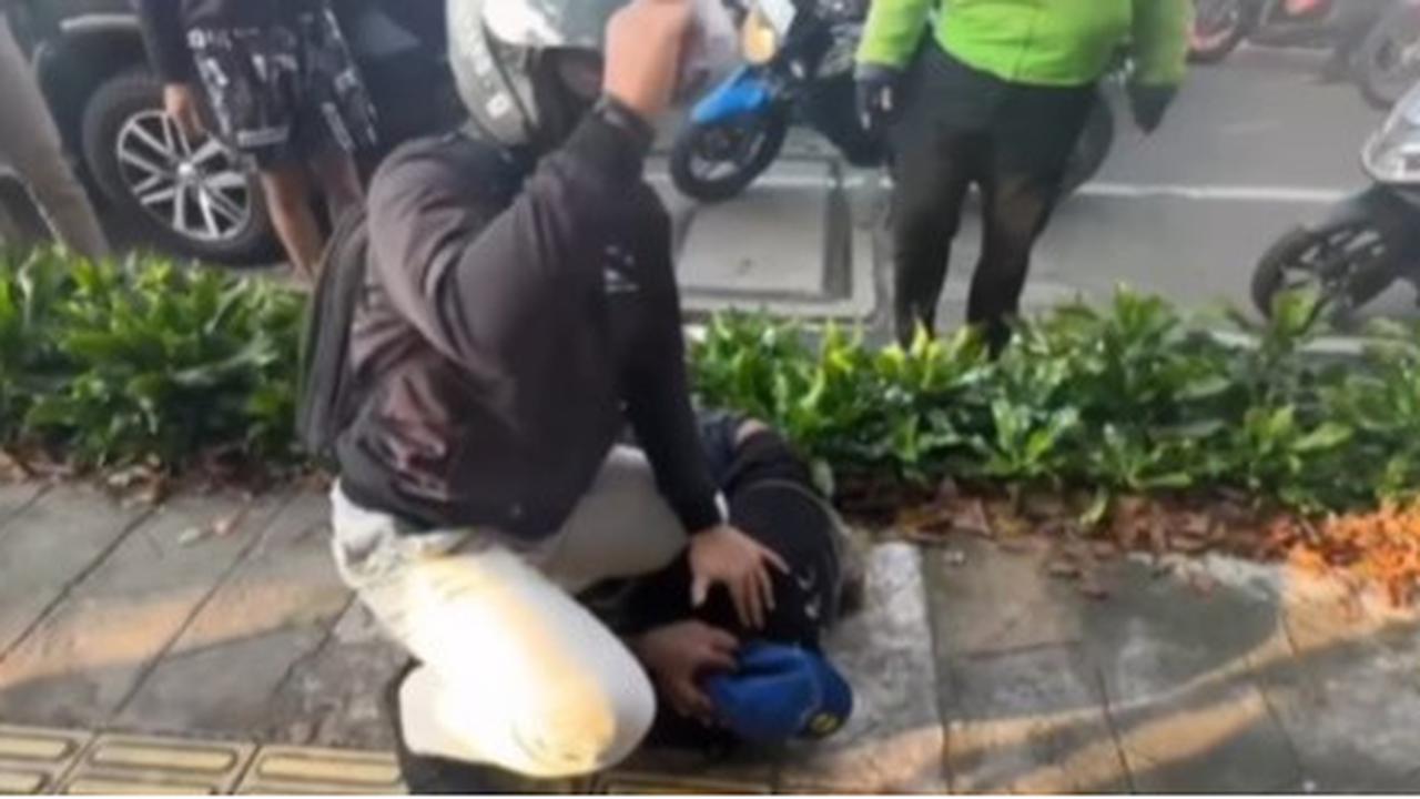 Pria ngaku anggota cekcok di Jalan Pemuda Jakarta Timur