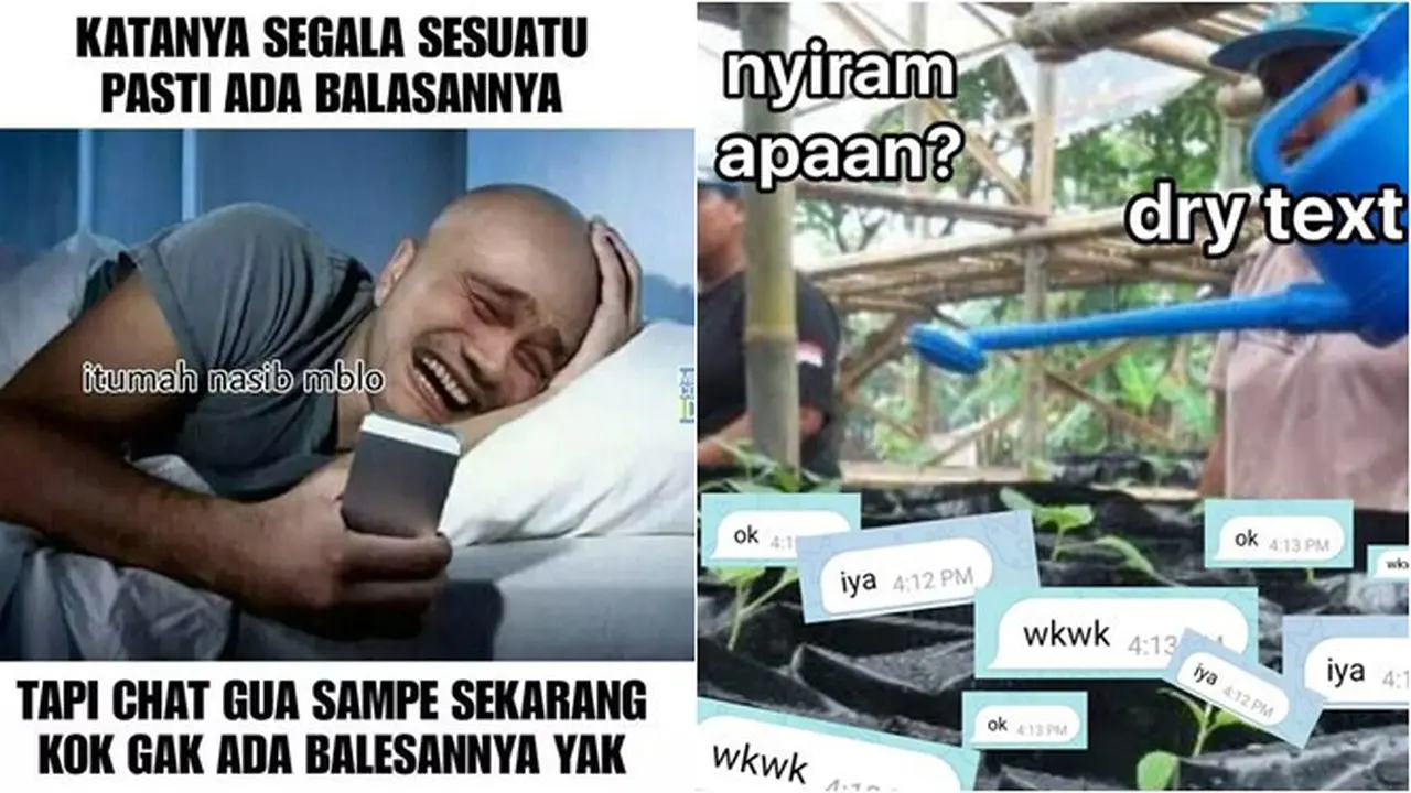 8 Potret Meme saat Chat Enggak Dibalas Ini Bikin Senyum Tipis
