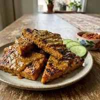 resep tempe tanpa digoreng untuk lauk sehari-hari (AI generated)