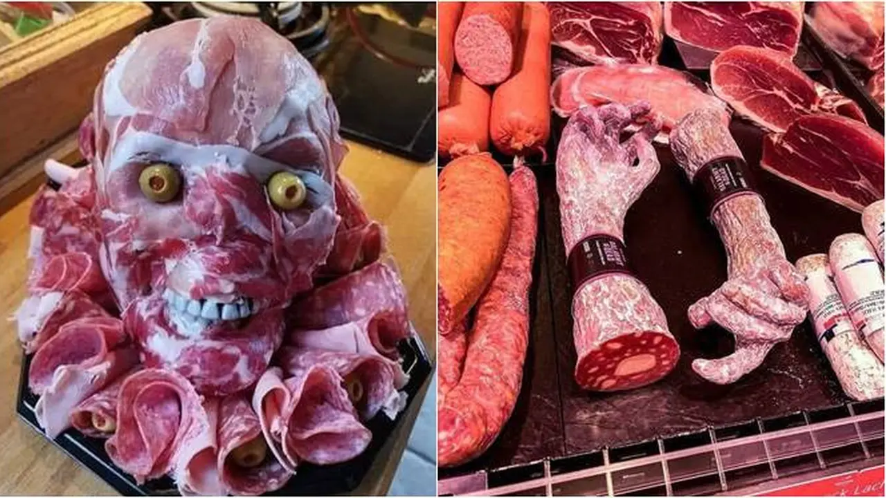 7 Potret Absurd Penyajian Daging Ini dengan Bentuk Nyeleneh