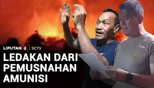 Ledakan dari Pemusnahan Amunisi