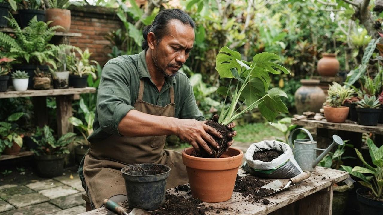Cara Mengatasi Tanaman Layu Setelah Pindah Pot, Trik Sederhana agar Akar Cepat Beradaptasi