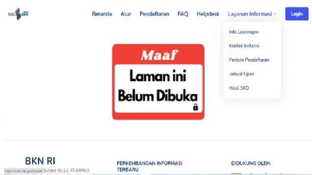 Sistem Seleksi SKD CPNS 2021.