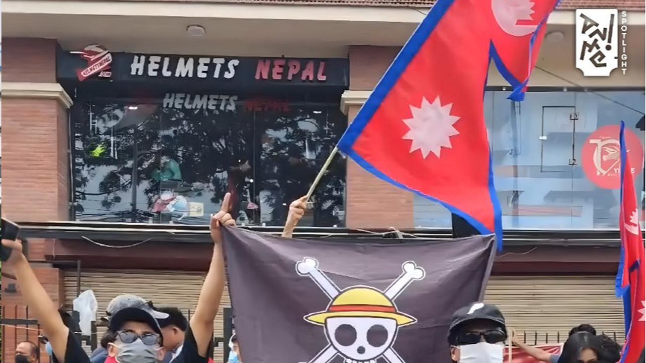 bendera one piece di nepal