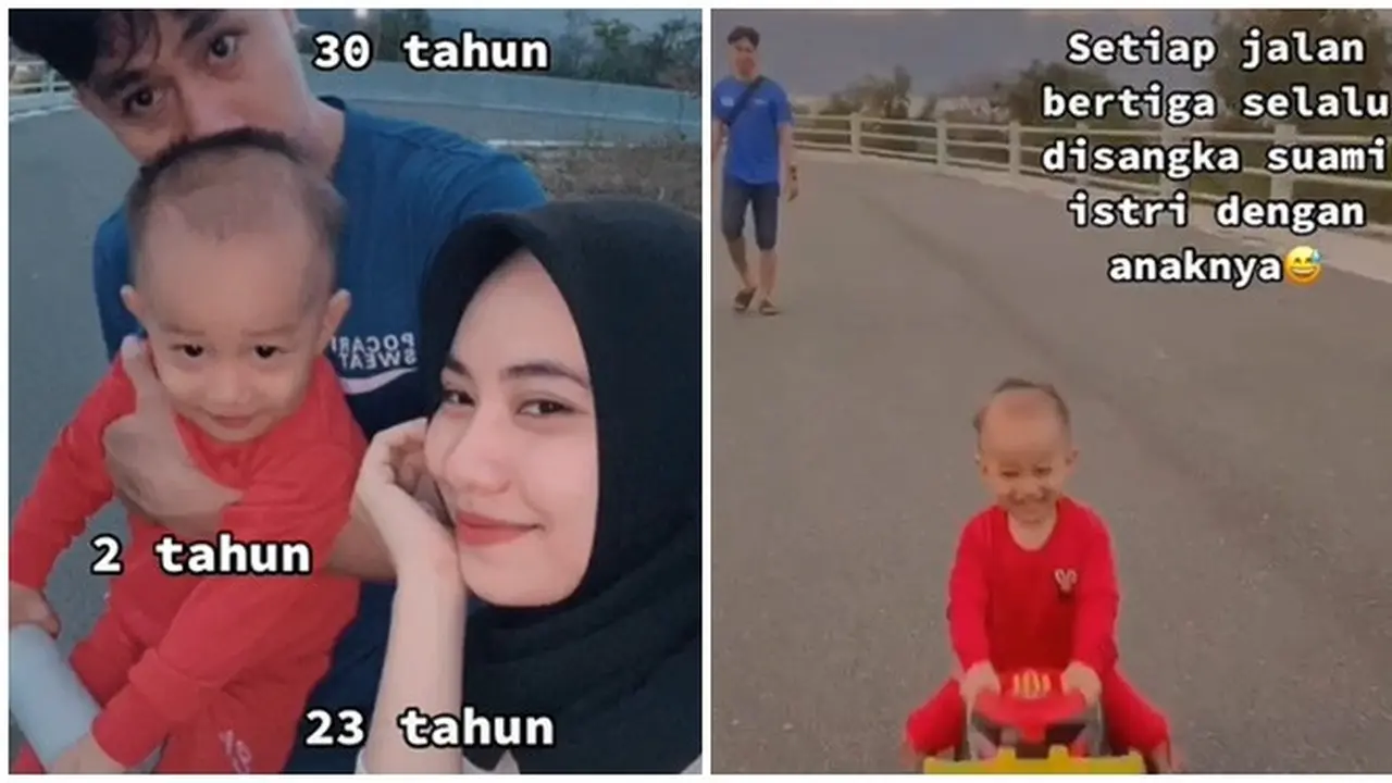 Terpaut Usia Cukup Jauh, Kebersamaan Kakak Adik Ini Bak Anak dan Orangtua