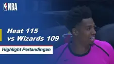 Hassan Whiteside mencetak double-double dengan 21 poin dan 18 rebound untuk memimpin Miami melewati Washington.
