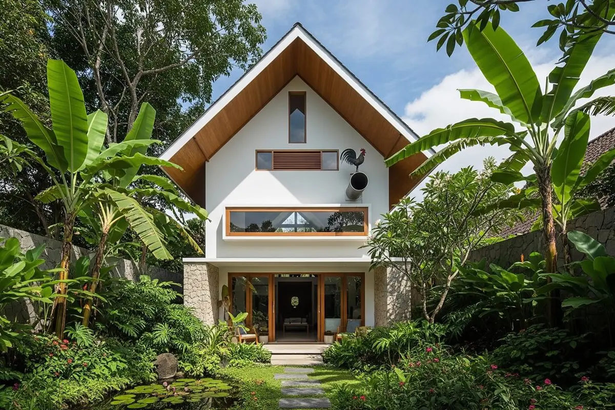 Desain Rumah Mungil yang Tetap Sejuk