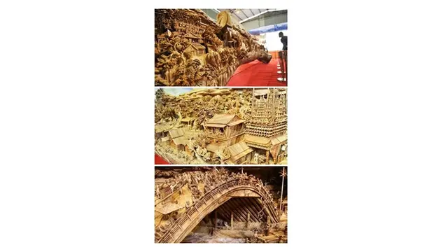 Detailnya Terlihat Sempurna, 6 Potret Karya Patung Kayu Ini Mengagumkan