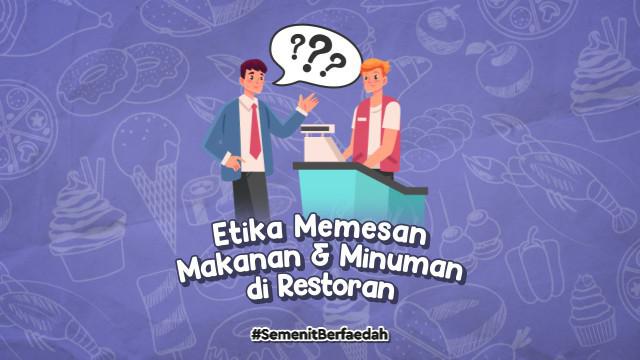 Memesan makanan atau minuman di restoran mungkin jadi hal yang sering kita lakukan. Tapi, tahu kah kamu ada beberapa etika yang bisa kita lakuin agar tidak jadi biang antre di meja pemesanan?
