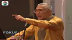 Mantan wapres Try Sutrisno menyambut baik program Panglima TNI Gatot Nurmantyo yang menginstruksikan para prajurit menonton film G30S/PKI.