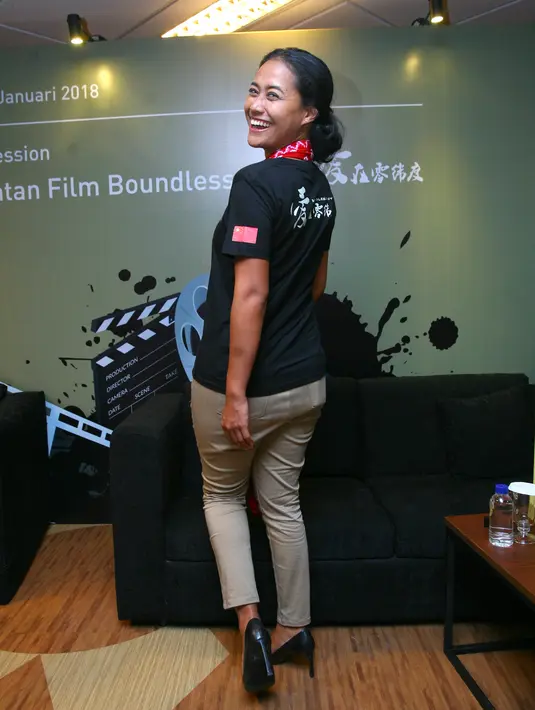 Di film ini Putri akan beradu akting bersama aktor senior Indonesia, Ray Sahetapi, dan berperan menjadi ayah dan anak. Selain itu, Putri mengaku ada tujuan secara karier dan personal dari bermain film ini. (Nurwahyunan/Bintang.com)