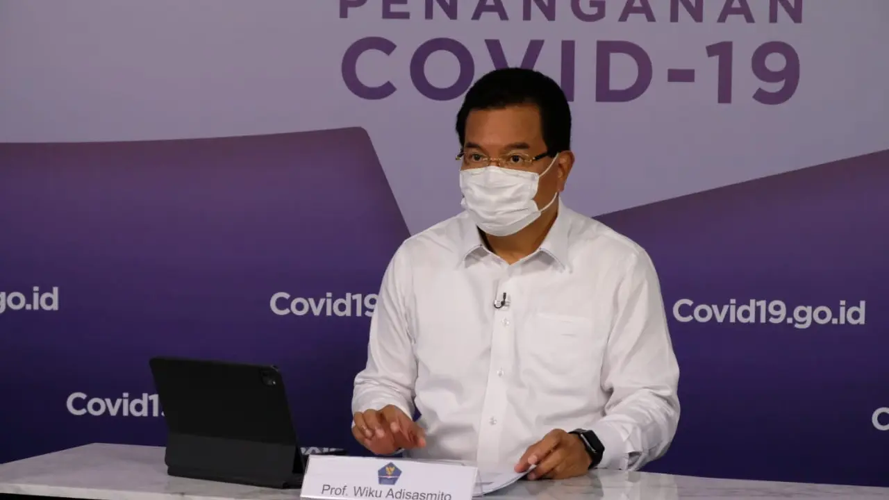 Juru Bicara Satgas Penanganan Covid-19 Prof Wiku Adisasmito