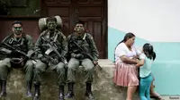 Tentara Bolivia. (Reuters)
