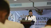 Kamal Fauzi saat memimpin sebuah rapat di DPW PKS Jawa Tengah. (foto:Liputan6.com/PKS/edhie prayitno ige)