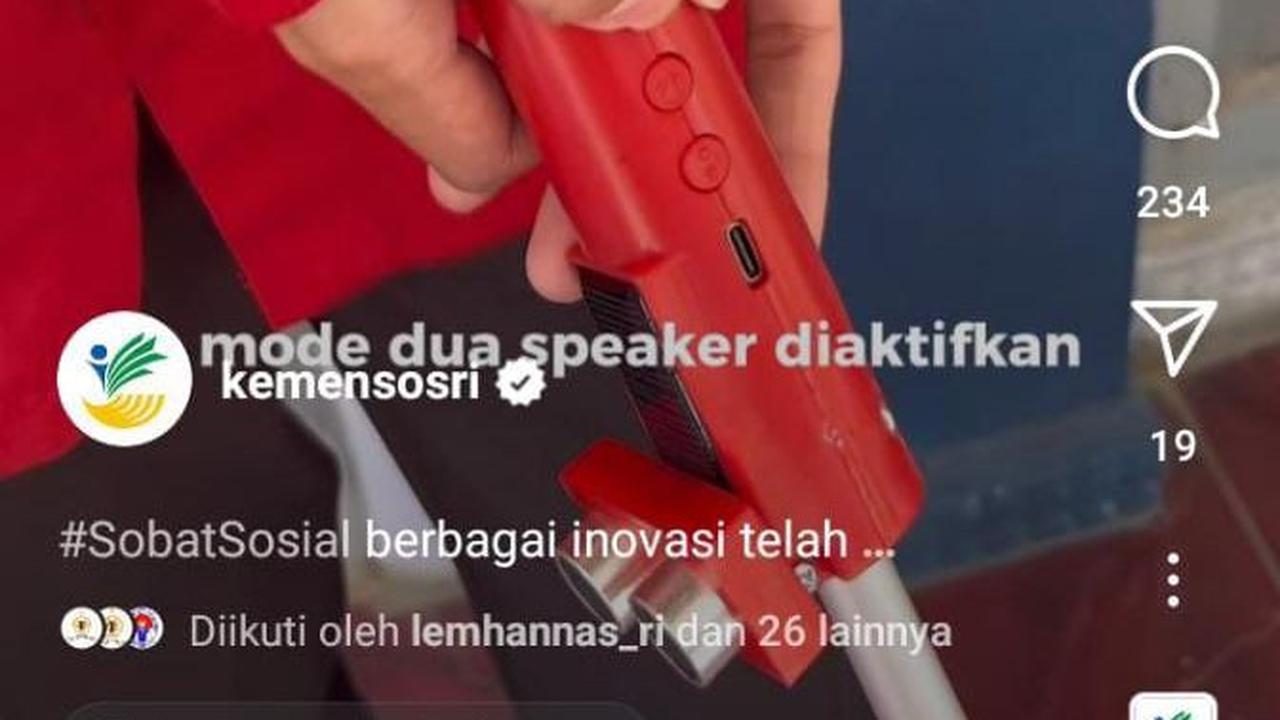 Salut, Penyandang Disabilitas di Temanggung Ciptakan Tongkat Penuntun dengan Fitur Keren