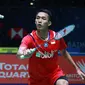 Penampilan Jonatan Christie di All England 2020, di Arena Birmingham, Rabu (11/3/2020). (PBSI)