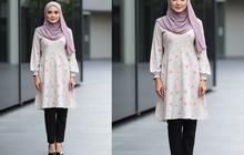 7 Model Tunik Motif Bunga Kecil Lengan Bishop, Gaya Feminin yang Simpel Tapi Fashionable