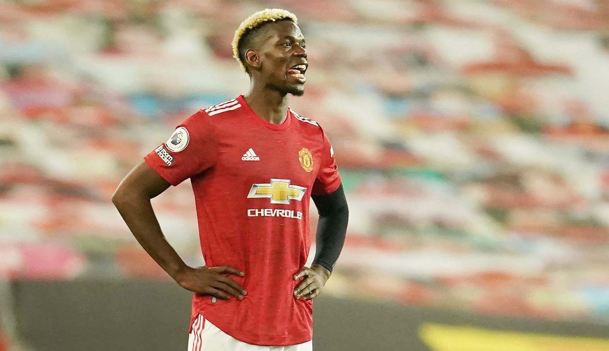 Paul Pogba - Pada 2016 lalu, Manchester United harus rela merogoh kocek besar hingga 89 juta pounds demi membawa pulang produk akademinya yakni Pogba ke Old Trafford. Tampil gemilang bersama Juventus dan Timnas Prancis membuat MU kepincut merekrutnya kembali. (Foto:AFP/Dave Thompson)