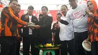 Tiga ormas rayakan HUT RI bersama di Cilincing.