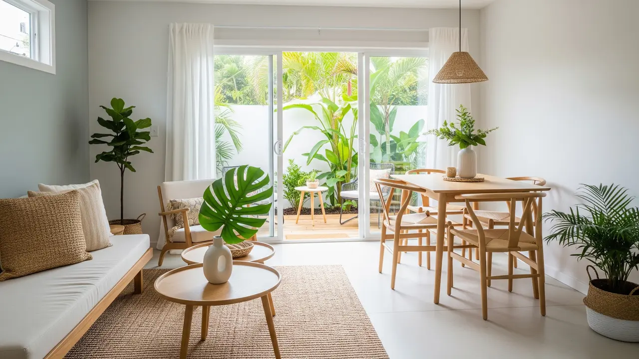 Konsep Ruang Tamu dan Ruang Makan Open Space untuk Rumah Kecil