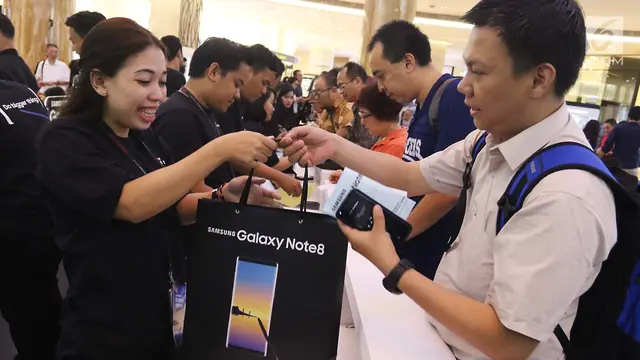 Penjualan Perdana Samsung Galaxy Note 8