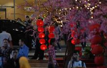 Ornamen khas Imlek menghiasi Mal Grand Indonesia