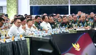 Mendagri Hadiri Taklimat Presiden ke 800 Perwira Tinggi TNI-Polri
