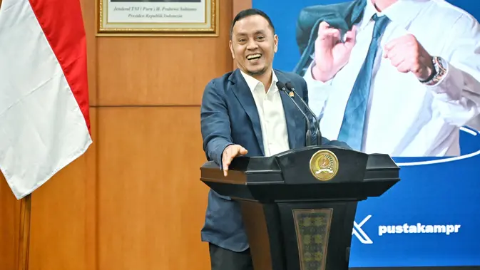 Hadir di Bicara Buku MPR, Willy Aditya Ajak Masyarakat Jadikan Pancasila sebagai Nilai Hidup